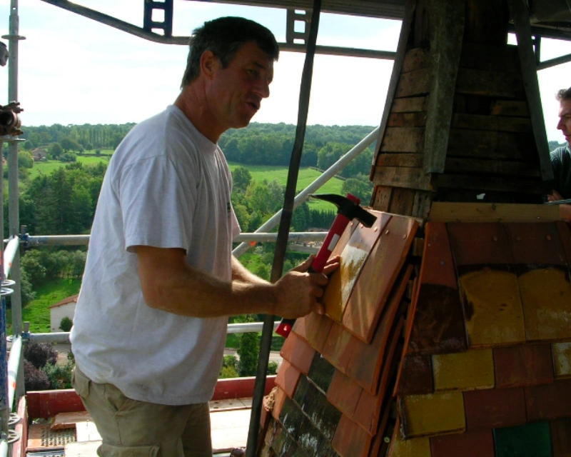 rénovation les amis de l'abbaye bénisson dieux 