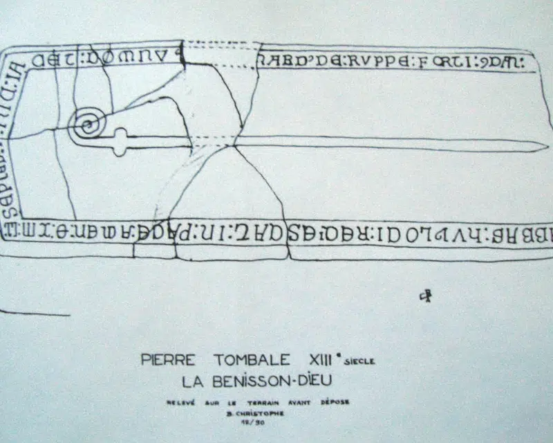 fouille archeologique benisson dieu 